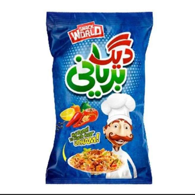Daag Biryani Snacks | Daig Biryani Paper (Pack Of 12 Pieces) Yummy Delicious Crispy Yummy