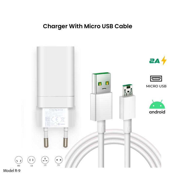 Phone%20Charger%20Suitable%20for%20OPPO,%20VOOC%20Flash%20Charger%205V2A%20Charging%20Head%20Data%20Cable%20AK779%20Fast%20Charging%20-%20Image%203