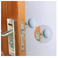 Silicone Door Lock Mute Mat Wall Pad Anti-Collision Handle Protection Wall Sticker Lock Edge Corner Guards (2 pcs). 
