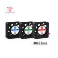 DC 5V/12V/24V Computer CPU Cooler Mini 4010 Cooling Fan 40*40*10mm 40*40*20mm Turbo Exhaust Fan for Ender 3 CR10 3D er（1pc）. 