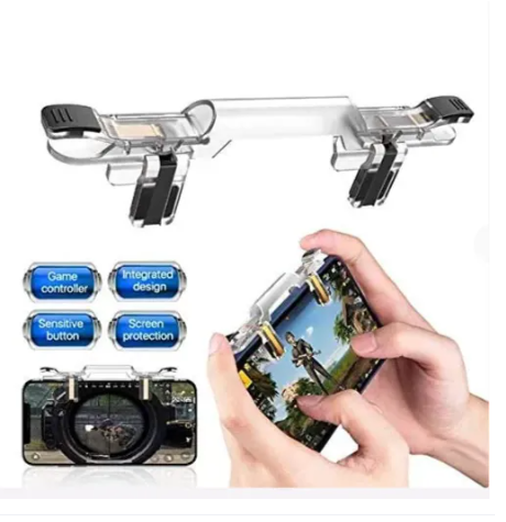 Mobile Gaming Button Phone Gaming Trigger For PUBG Fire Button Shooter Controller For Android Phone