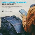 Imported [Upgraded Tiny Solar Charger] BigBlue 14W SunPower Solar Panels (5V/2.4A Max). 