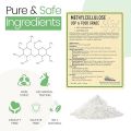 Methyl Cellulose 400 Viscosity Food Grade  227 g - Organic Methylcellulose Powder for DIY Cosmetics - Methylcellulose Fiber Powder - Thickening & Stabilizing Agent by Talsen Chemicals. 