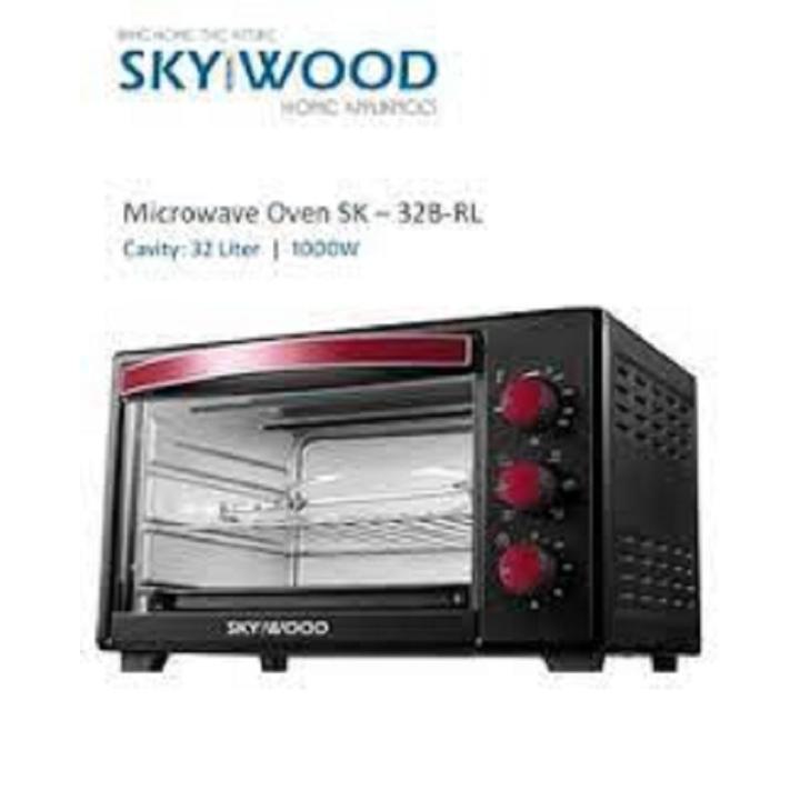 Skyiwood Electric & Microwave Grill Convection Oven SK20B-R - 20 Liter