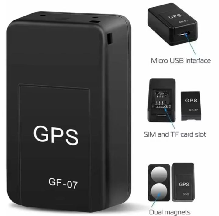 Real Time GPS Tracker for Car Bike – Mini Magnetic Anti-Theft Tracking ...