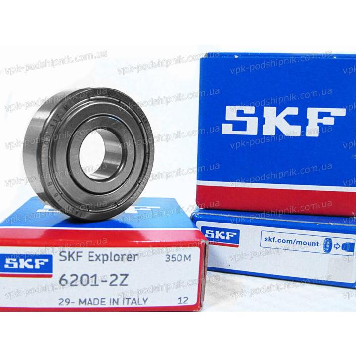 Bearing 6201 zz SKF Brand Metal Seal Ball Bearing ( Original SKF )