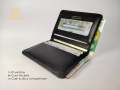 Genuine cow leather wallet for men card holder wallet for mens boys women. 