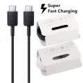 USB Type C To Type C PD Fast Charging Cable- 100% Original Samsung High Speed USB Type C Data Cable For Android Devices super fast, fast charging Cable Compatible with Samsung Galaxy S21/S21+/S20+ Ultra, Note 20/10 Ultra, MacBook Air/Pro,. 