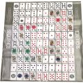 Jumbo Sequence "Mat Board" Game 32"x27" Pl@ying Mat Unlimited Fun and Joy Strategy Mat Board Game. 