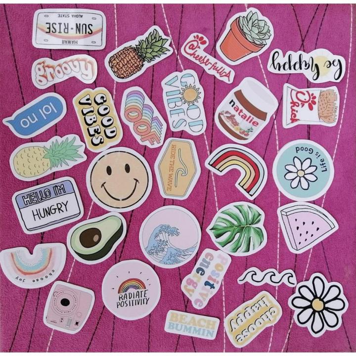 Aesthetic Stickers for mobile back, Laptop, dairy and for decorating your stuff and making them look more attractive