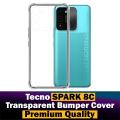 Tecno Spark 8c Back Cover Transparent Extra Bumper Anti Shock Soft Crystal Clear Case For Tecno Spark 8c. 