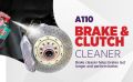 Akfix A110 Brake Parts Cleaner - Strong Dust and Rust Remover, Brake Cleaner Spray Can, Super Clean Metal Degreaser, Hand Cleaner for Auto Mechanics, Caliper, Disc and Clutch | 1 Pack, 500ml.. 