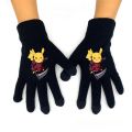 Pokémon Pikachu Winter Children's Warm Gloves Anime Cartoon Knitted Touch Screen Gloves Boys Girls Cute Printed Gloves Kids Gift. 
