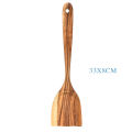 Non-Stick Teakwood Wooden Spatula Spoon Household Kitchen Utensils Kitchenware. 