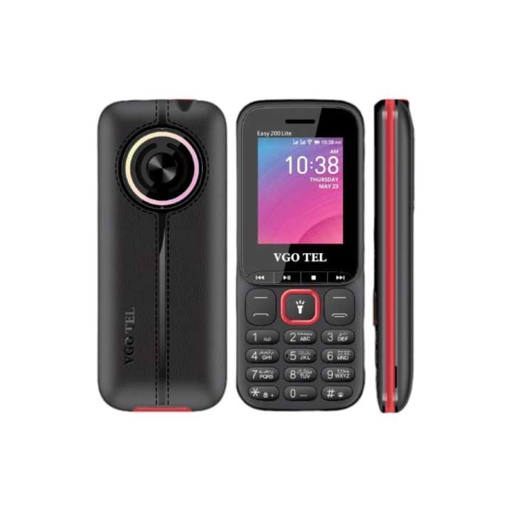 VGOTEL Easy 200 Lite  - 2.0 Inch Display -  Without camera - Dual Sim - Type c charging - PTA Approved - 1 Year Brand warranty