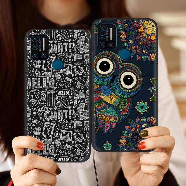 For Umidigi A7 A7 Pro Casing Cool Cartoon Case With Strap
