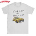 Men's Tom Holland Same Style Tees I Survived My Trip To NYC T Shirt Cotton Clothing Short Sleeve Tee Shirt Gift Idea T-Shirt. 