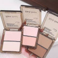 Rich Bear Gilt Mile Colour Two-Tone Highlighter Pink Blush Palette Natural Three-Dimensional Modification Brightens Nose Shadow Contouring Women. 