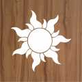 Tangled Sun Reusable Stencil Airbrush Painting Wall Art DIY Home Decor Scrap booking Album Crafts. 