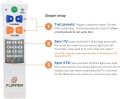 Flippér Big Button Remote for Seniors, Elderly - Universal TV - Set Favorite Channels - Learning - Supports IR Devices. 