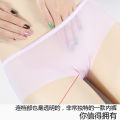 Full sheer panties, feminine lace, ultra-thin mesh, mid-rise, plus-size, chubby, MM, temptation, hot, hairy triangle. 