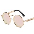 MOLNIYA Vintage Men Sunglasses Women Retro Punk Round Metal Frame Colorful Lens Sun Glasses Fashion Eyewear Gafas sol mujer. 