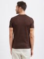 Coffee Brown T Shirt (Premium Quality Fabric) Plain by Big Zee Collections. 