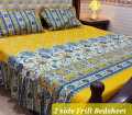 Cotton Frill Bedsheet 3pcs Frill Bed sheets. 