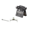 2 Pair Bike J03A Resin Cooling Fin Ice Tech Bicycle Hydraulic Disc Brake Pads Oil Calipers for Oil Brakes. 