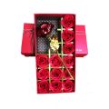 Valentine Day Anniversary and Birthday Gifts Imported Gold Plated Rose and Blossom Flower with Gift pack box. 