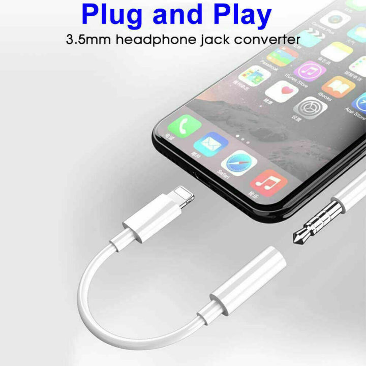Pop up Window Jack Adapter for IOS, Pin Lighting to Audio