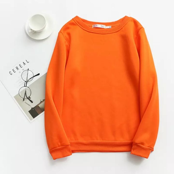 Sharrys%20Womens%20Sweatshirt%20Basic%20Plain%20Pullover%20Fleece%20Sweatshirt%20For%20Girls%20New%20arrivals%20Casual%20Winter%20Wear%20(%20Black%20)%20-%20Image%206