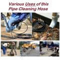 Pipe Cleaning Hose 7.5m 150Bar - Drain Cleaning Pressure Hose for Clogged Pipes - for Pressure Washers of Dextro, Total, Ingco, Lutian, Jasco, Daewoo - selected models. 