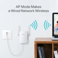 TP-Link Wi-Fi Extender RE305 AC1200 Dual Band Mesh Wi-Fi Range Extender - 18 Months Brand Warranty. 