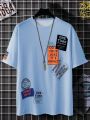 Writting Printed T shirt For Men/women Summer Collection Soft jersy o neck hlf seleves t shirt. 