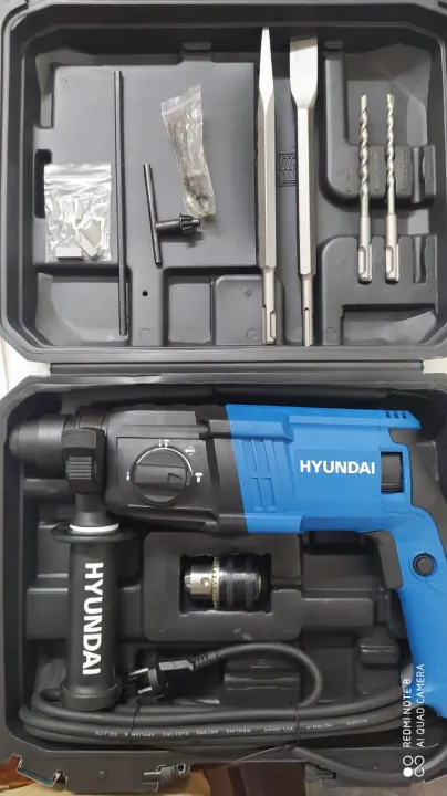 HYUNDAI%20Rotary%20Hammer%20Hilti%20Drill%20Machine%2020mm%20650W%20SDS%20Plus%20HP650-RH%20-%20Image%203