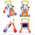 Baby Walker Toddler Trolley, Sit To Stand ABS Musical Walker With Adjustable Height, 3 in 1 Baby Walker Sit To Stand Toy, Toddlers Musical Fun Learning Walker. 