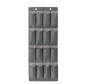 IKEA SKUBB Hanging shoe organiser w 16 pockets, dark grey. 