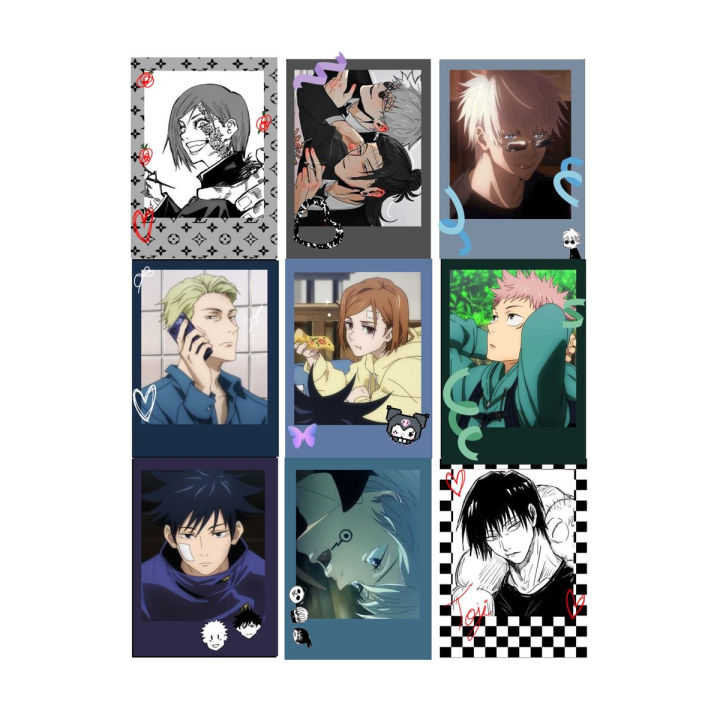Jujutsu Kaisen Anime Photo Cards (Pack of 9)