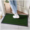 PVC Natural Rubber Front Door Mat - Outdoor Indoor Mat - Anti-Dust Anti-Fatigue PP Grass Mat - Rubber Backing Anti-Slip Mat - Water-Resistant Machine Washable - 40x60cm. 