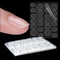 Pack Of  5/10 Nails Glue Sheets Nails Dots Nails Stickers Tape Double Side Nail Sticker Self Adhesive Clear Sticky Tabs For Fake Artificial False Nails Adhesion Of Art Guide DIY Jelly Double-sided Adhesive Transparent Invisible Clip Adhesive. 