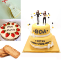 6 Pcs Alphabet Letter Alphabet Letter Fondant Stamps for Biscuit Cake Cookie Fondant Embossing. 