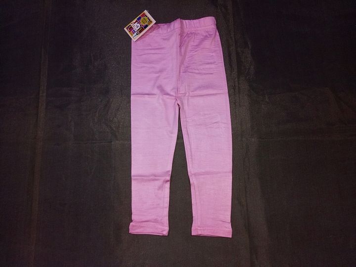 1 Piece Little Girls Matching Trouser LIGHT PINK Tights Pajama for Kids Girls Trouser Pajama Tights for Toddler Kids