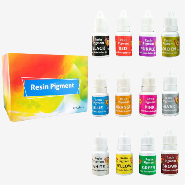 Epoxy Resin Color Pigments Liquid Colors 12