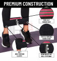 Resistance Bands Fabric Booty Bands Glutes Hip Circle Legs Squat Fitness Yoga Hips and Legs Exercise, Fitness and Workout Heavy Duty Non Slip Hip Bands for Exercise In Home, Gym, Office and Outdoor. 