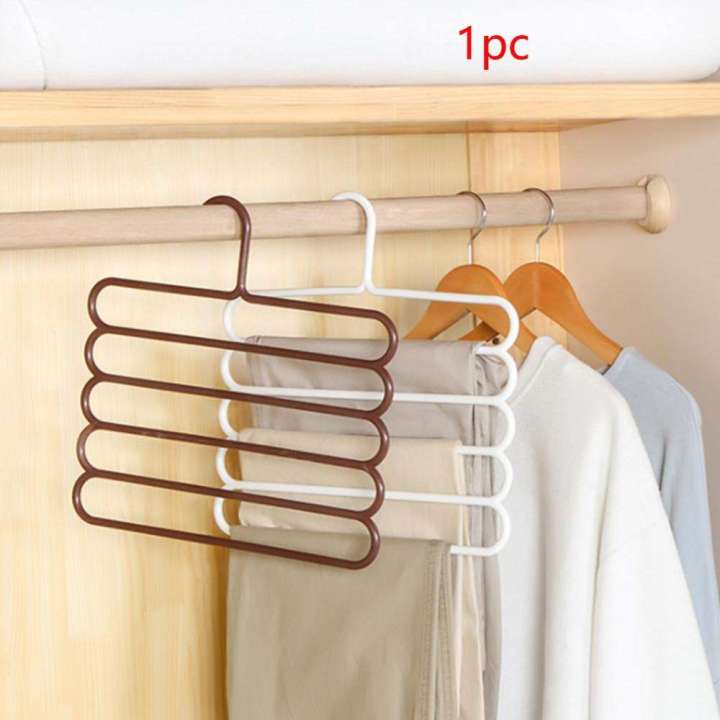 Anti-Slip%20Magic%20Multiple%20Layer%20Trousers%20Hanger%20Multifunction%20Pants%20Closet%20Belt%20Holder%20Rack%20S-Type%205%20Layers%20Saving%20Space%20-%20Image%204