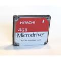 CF Micro Drive Memory Card Professional 133x 4GB For DSLR Camera (Fat). 