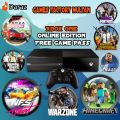 Gaming console Xbox one online edition with 1TB Hard Drive 1 Wireless controller & Free Game pass - Fully Customizable. 