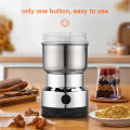 Electric Grinder Machine Nima NM 8300 - Grinding Coffee Nuts Bean Milling Mill Machine - Mini Electric Spice Grinders - Grinders Tool For Kitchen Household Accessories 150W. 