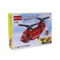 Architect Bricks 3 In 1 Red Rotors, Building Blocks Education Diy Toy For Kids, Creative Buildings Block Early Age Mind Development Motor Skill Engineering Toys Gift For Children Jisi Brick Fighter Helicopter Airplane Airship Decool Play Set : 3107. 
